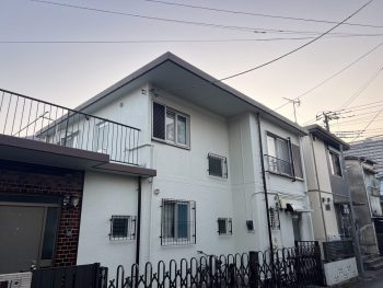 小金井市本町〜189万で一戸建ての屋根壁塗装した施行事例